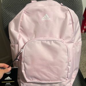 Adidas pink backpack